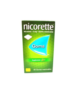 Nicorette 4 mg 30 Gomas Masticables
