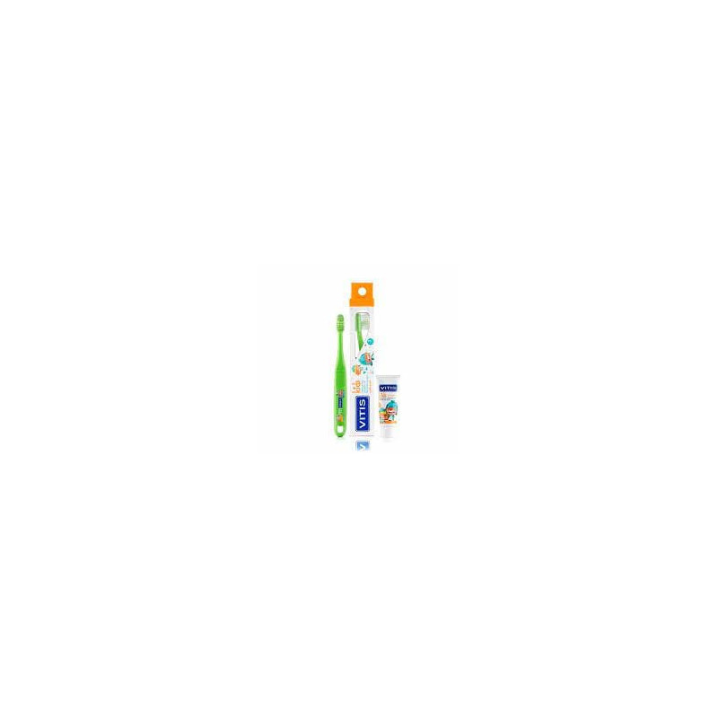 Vitis Cepillo Dental Kids + Gel 8 ml