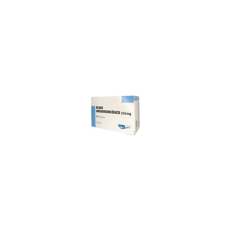 Acido Ursodeoxicolico 250 mg 60 cápS (Ley Cenabast)