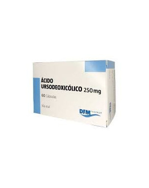 Acido Ursodeoxicolico 250 mg 60 cápS (Ley Cenabast)