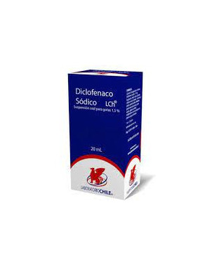 Diclofenaco gotas 1.5% 20 ml