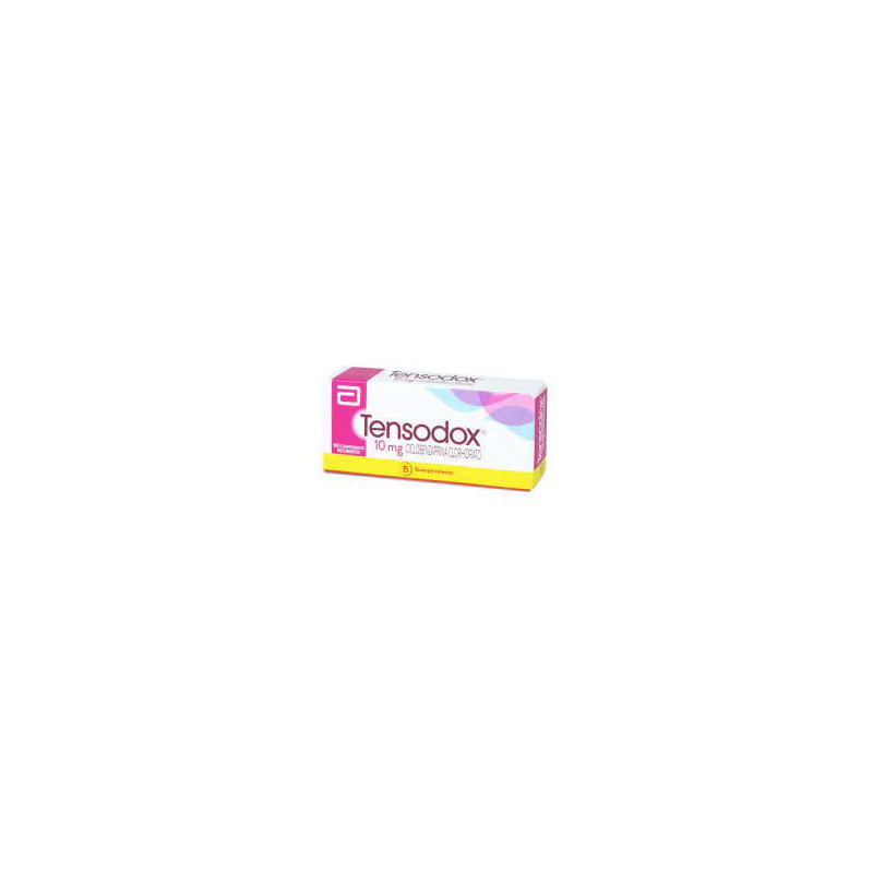 Tensodox 10 Mg 10 Comp Recubiertos Ciclobenzaprina Lab Abbott