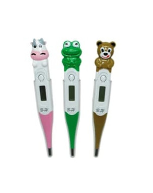 Termometro Digital Punta Flexible Family Set Animalitos