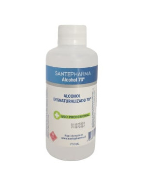 Alcohol Desnaturalizado 70° 250 Ml SantePharma