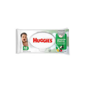 Huggies Toallitas Humedas Limpieza Efectiva x 48 Unidades