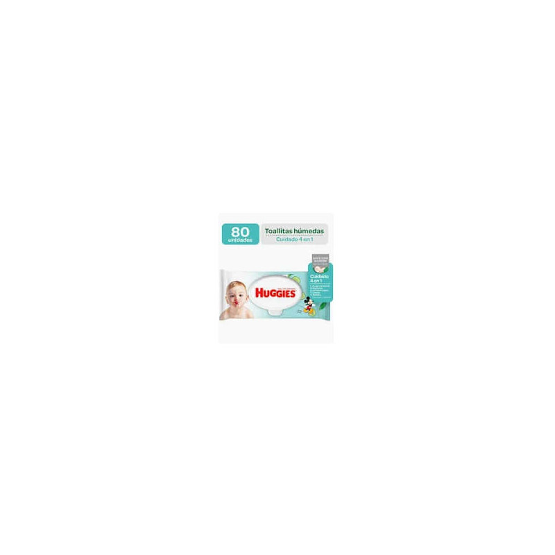 Huggies Toallitas Humedas x 80 Unidades