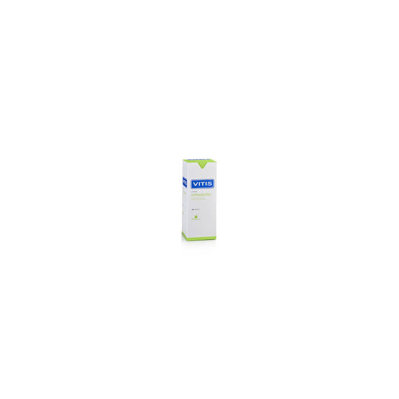 Vitis Colutorio Enjuague Bucal Orthodontic 500 Ml Sabor Manzana