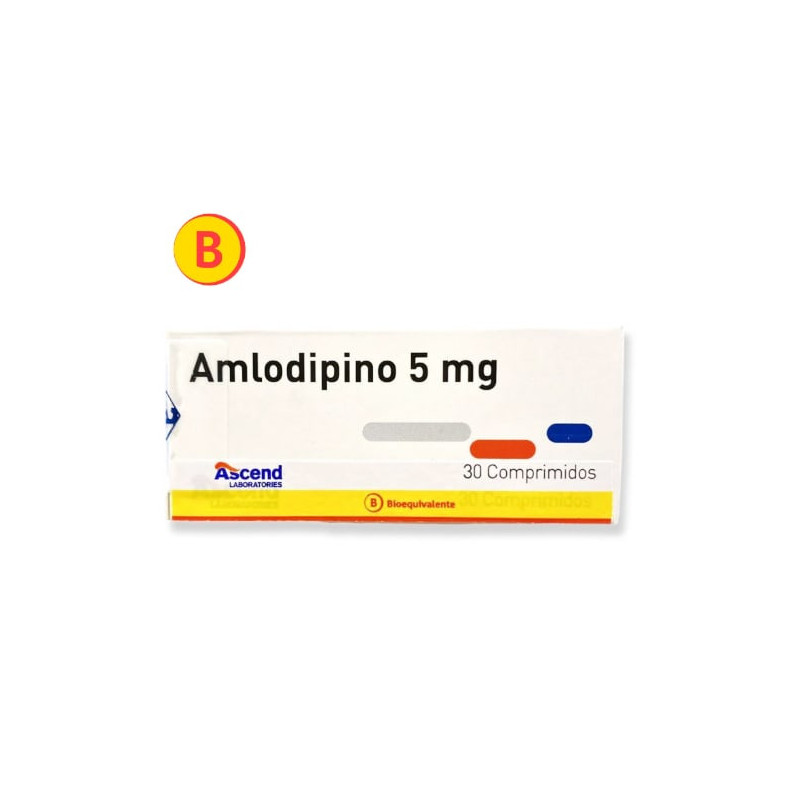 Amlodipino 5 mg x 30