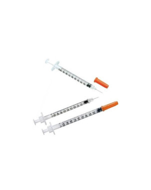 Jeringa de Insulina Desechable 30G x 13mm