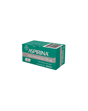 Aspirina Adultos 500 mg x 40 comp