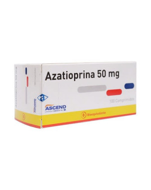 Azatioprina 50 mg 100 comprimidos Lab Ascend