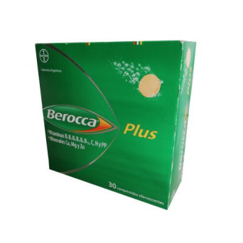 Berocca Plus x 30 comp efervescentes Venc 09-2025 Stock 1