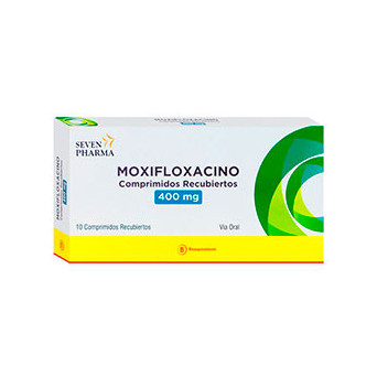 Moxifloxacino 400 mg 10 comprimidos recubiertos