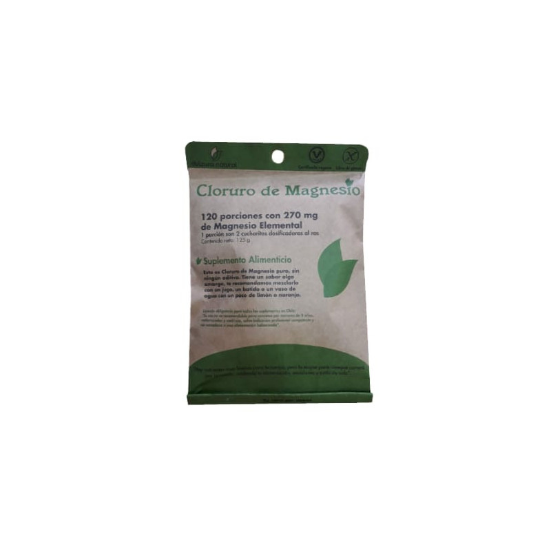 Cloruro de Magnesio 270 mg 120 porciones Dulzura Natural