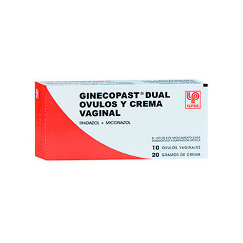 Ginecopast Dual Ovulos y Crema Vaginal