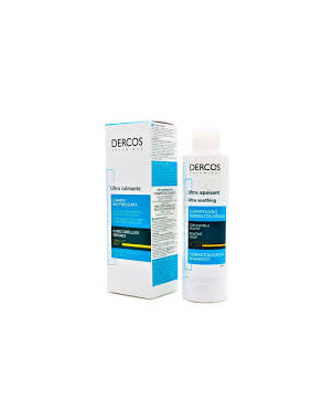 Dercos Champu Uso Frecuente Ultra Calmante Cabello Seco 200 Ml Vichy