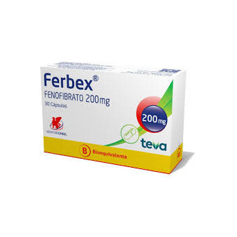 Ferbex 200 mg 30 cápsulas