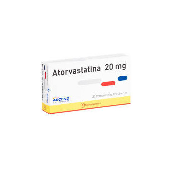 Atorvastatina 20 mg x 30 comp Ascend