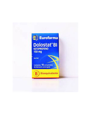 Dolostat Bi 150 mg 10  comprimidos
