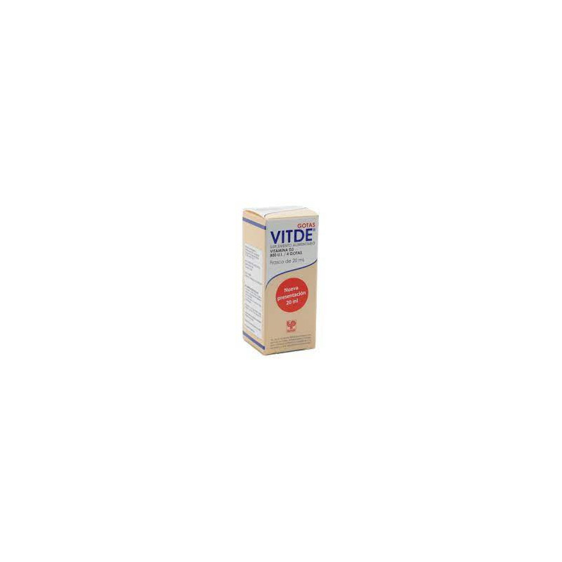 Vitde gotas 800UI/4gotas 20 ml