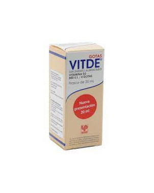 Vitde gotas 800UI/4gotas 20 ml