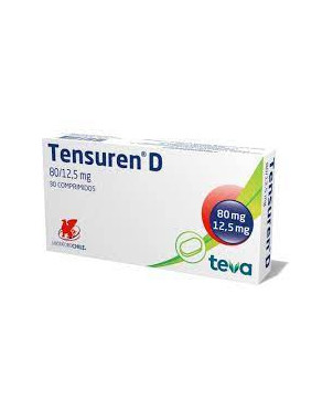 Tensuren D 80 /12.5 mg 30 comprimidos