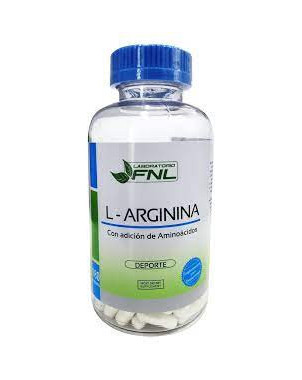 L-Arginina 500 mg 180 cápsulas