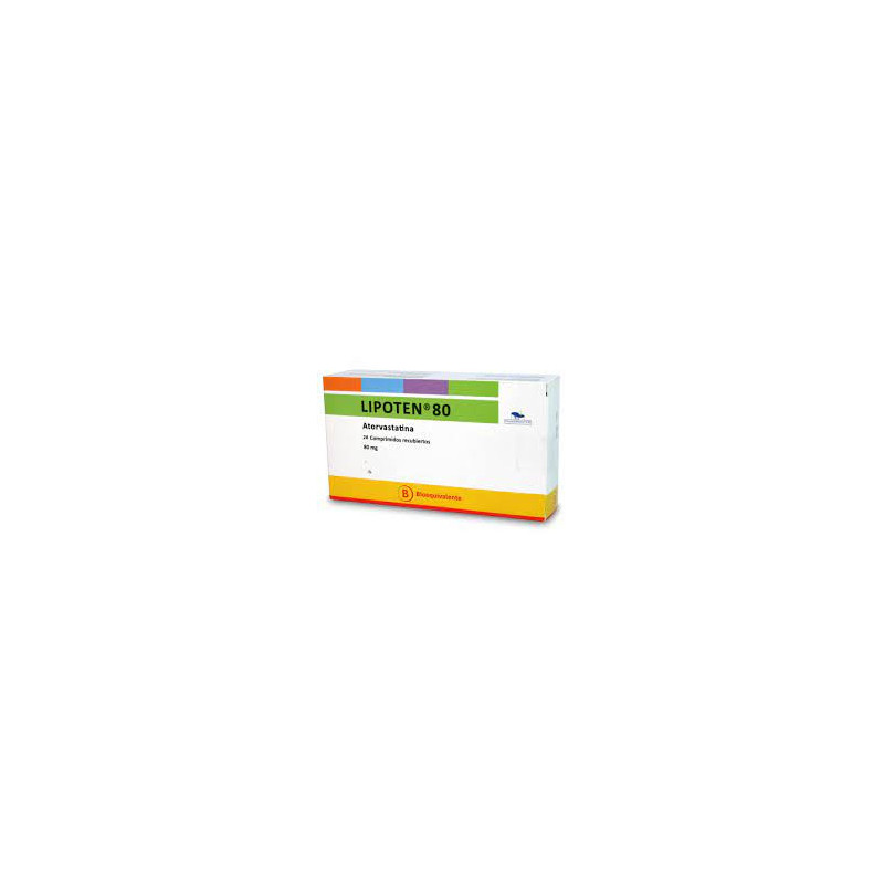 Lipoten 80 mg x 28 comp   VENCE 09/2026   STOCK 1
