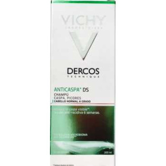 Vichy Champú Dercos Anticaspa Grasa 200 mL
