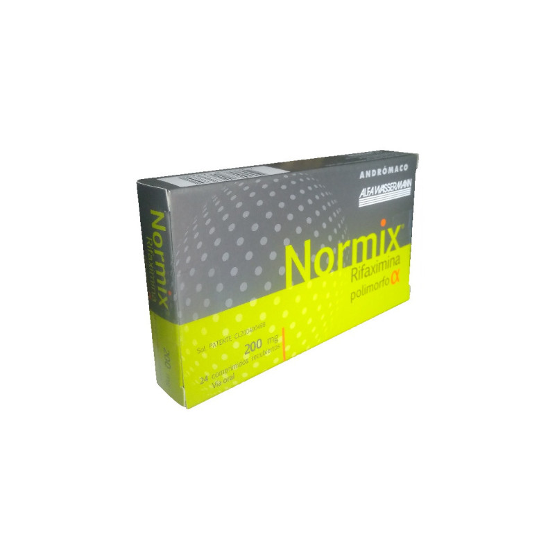 Normix 200 Mg 24 Comprimidos Recubiertos