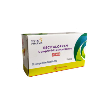 Escitalopram 20 mg 30 comp Seven Pharma