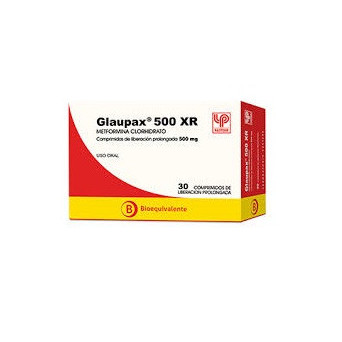 Glaupax XR 500 mg. 30 comp.