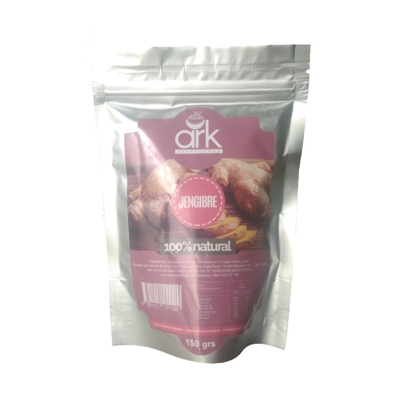 Jengibre 100% Natural x 150 gr Ark    VENCE 06/08/26   STOCK 1
