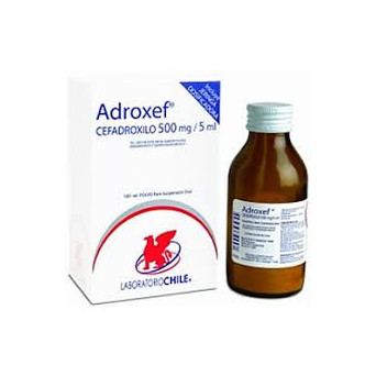 Adroxef suspensión 500 mg/5ml x 100 ml