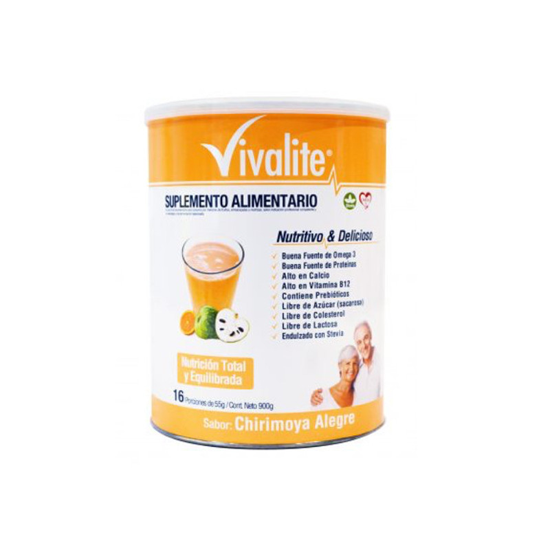 Vivalite Suplemento Sabor Chirimoya Alegre 900 Gr