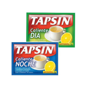 Tapsin Limonada Caliente Día y Noche 2 sobres