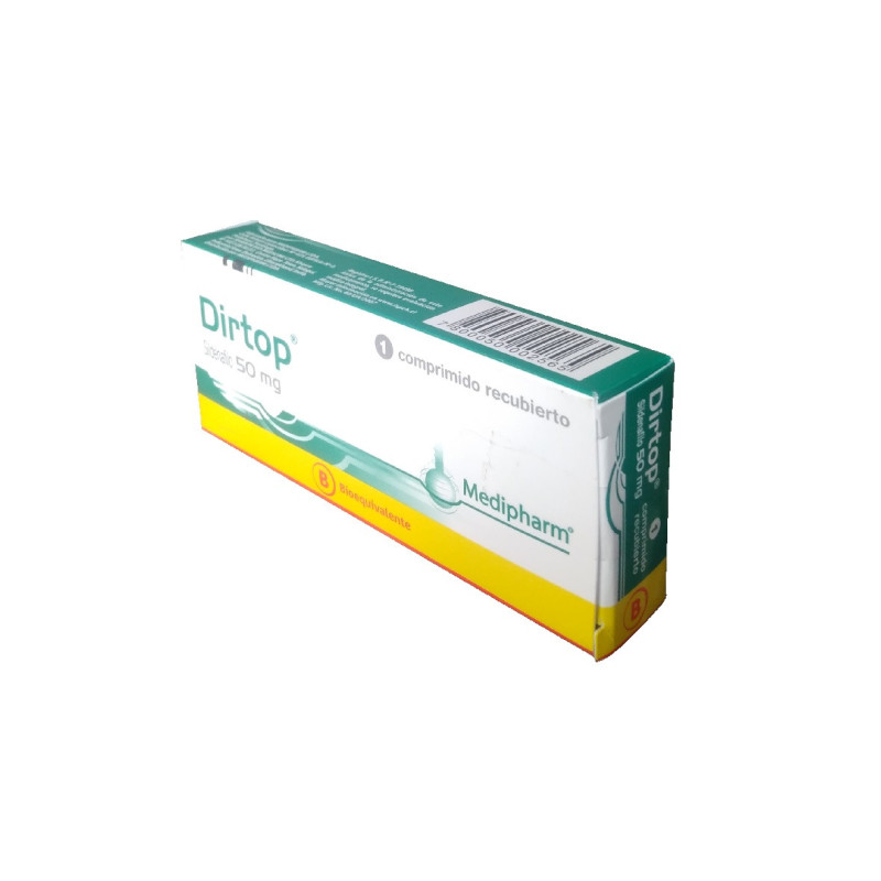 Dirtop 50 mg. 1 comp. rec.