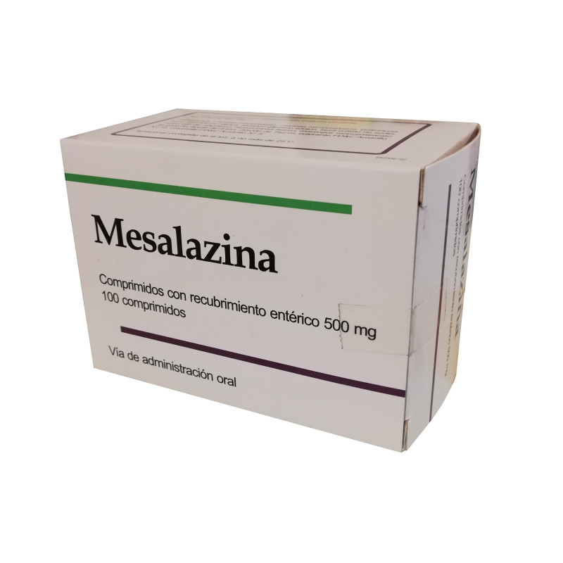 Mesalazina 500 mg 100 comprimidos