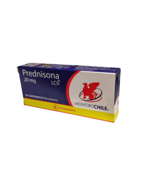 Prednisona 20 Mg 20 Comp. Rec. Lab Chile