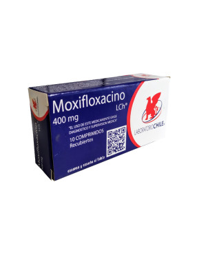 Moxifloxacino 400 mg 10 comprimidos recubiertos