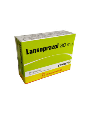 Lansoprazol 30 mg. 30 cáps. (Opko)