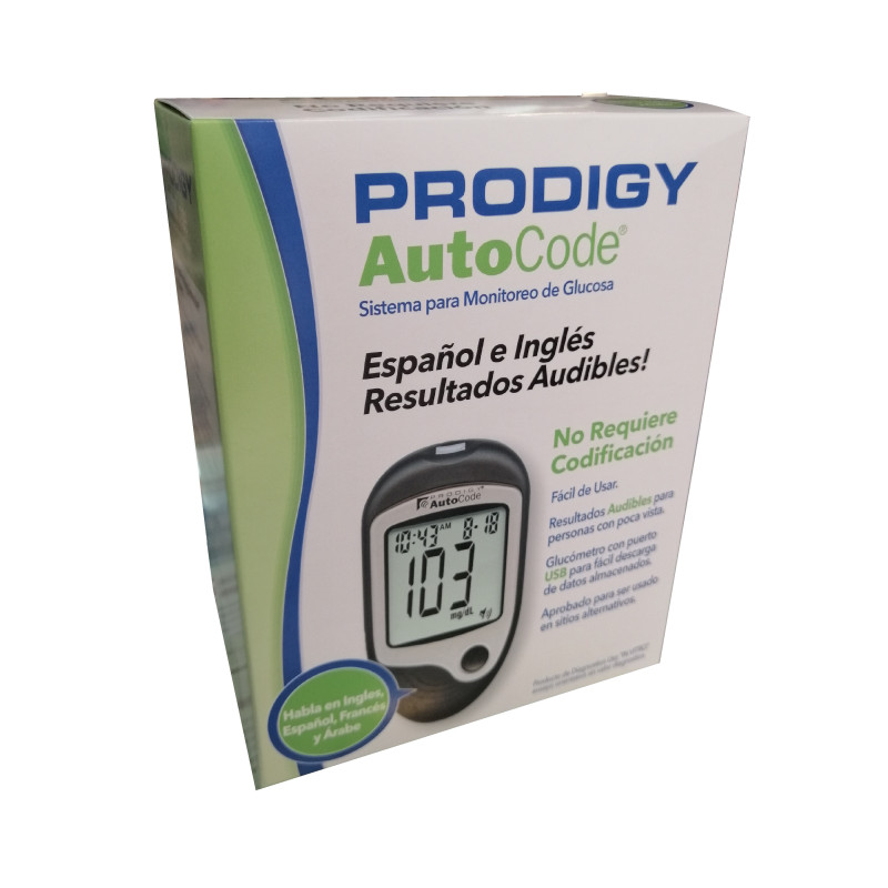 Kit Prodigy Auto Code Glucómetro