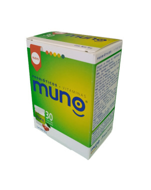 Muno Probioticos + Vitaminas 30 Comp. Masticables