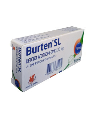 Burten SL 30 mg 2 comprimidos sublinguales