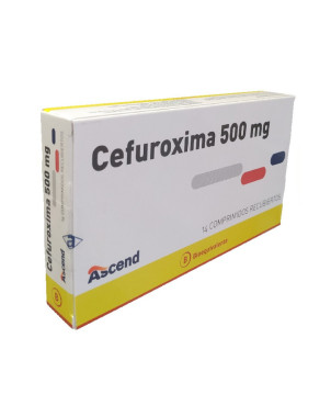 Cefuroxima 500 mg 14 comprimidos recubiertos