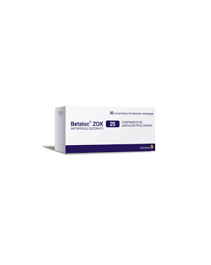 Betaloc ZOK 25 mg x 30 comp