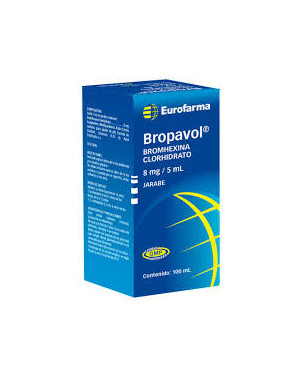 Bropavol adulto 8mg/5ml 100 ml
