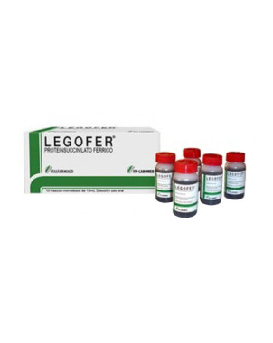 Legofer sol Oral 40 mg 10 Frascos