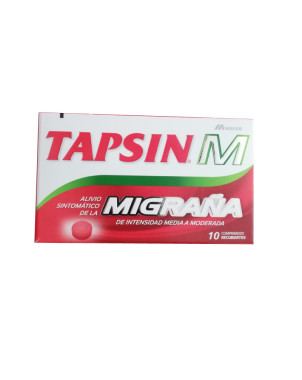 Tapsin M ( Migraña ) x 10 Comprimidos