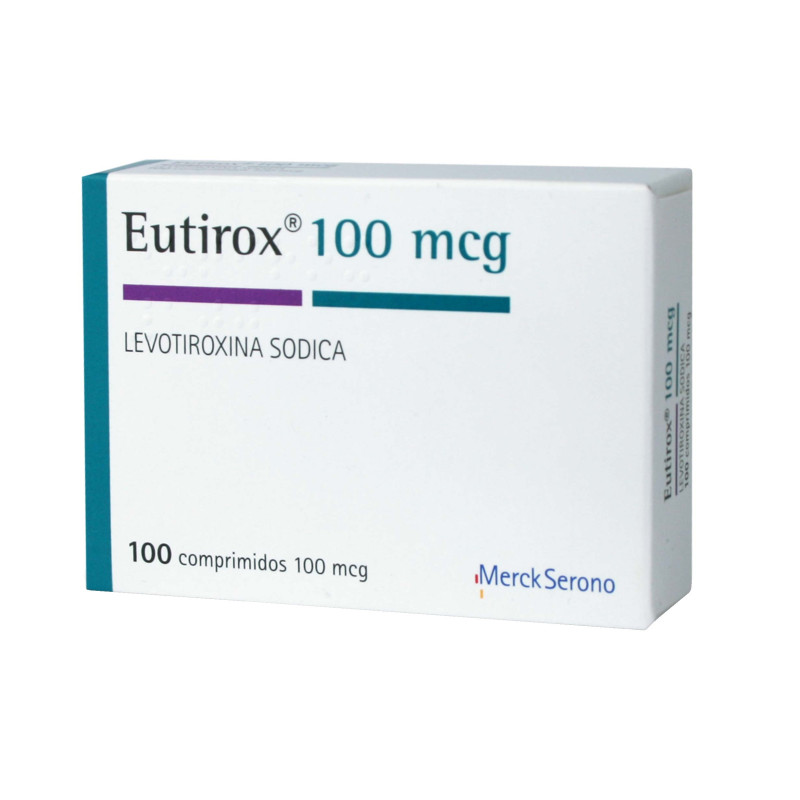 Eutirox 100 mcg 100 comprimidos
